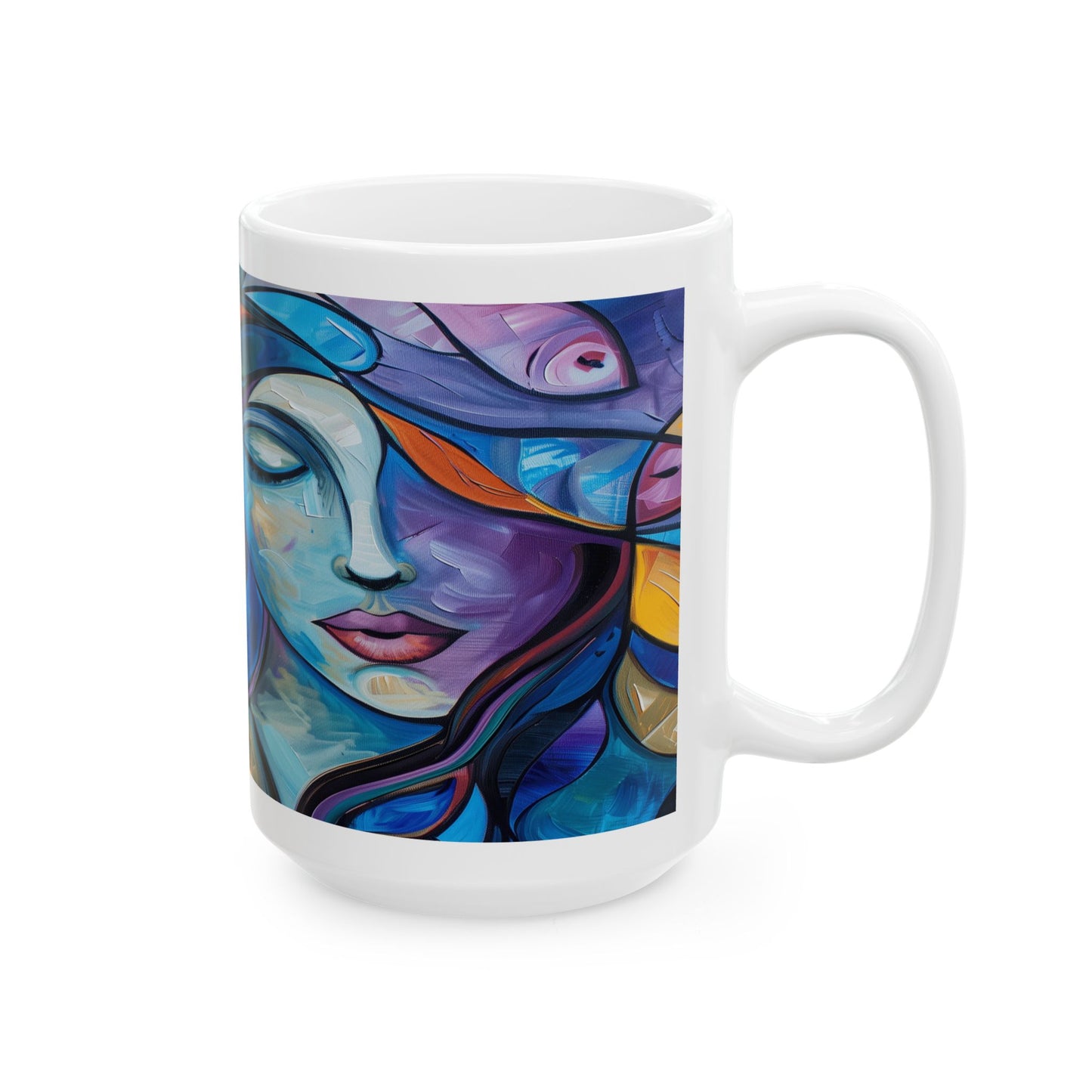 Rêves aquatiques, tasse en céramique (11 oz, 15 oz)